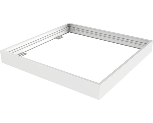 Set de cadre d'assemblage 625x625x70 mm blanc pour luminaires LED encastrés