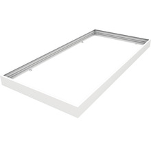 Set de cadre d'assemblage 1200x600x70 mm blanc pour luminaires LED encastrés-thumb-0