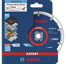 Disque de tronçonnage diamanté Bosch Professional Expert Metall Ø 125x22,23mm Multi Construction, fixation X-LOCK-thumb-1
