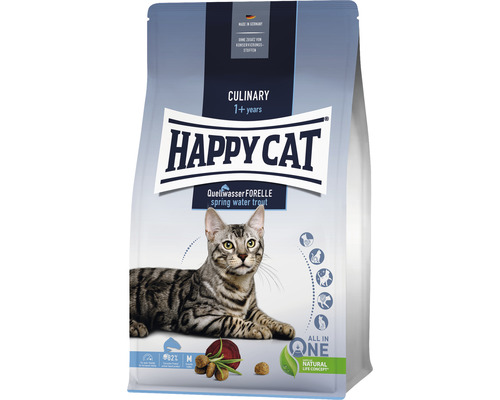 Croquettes pour chat HAPPY CAT Culinary Adult truite 300 g