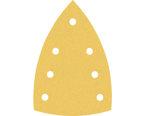 Papier abrasif triangulaire avec trous
