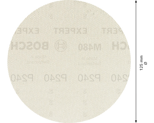 Disque abrasif, diamètre 125 mm
