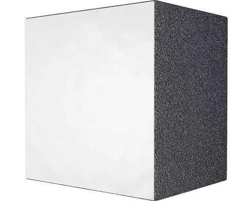 Quadratischer Akustikschaumstoff mit glatter und genoppter Oberfläche