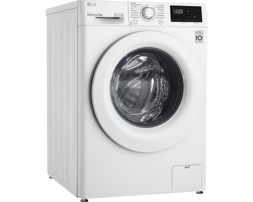 Machine à laver LG F4WV309S0 contenance 9 kg 1400 U/min