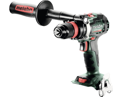 Perceuse-visseuse sans fil Metabo BS 18 LTX BL Q I, sans batterie ni chargeur Visseuse-perceuse sans fil Metabo avec poignée supplémentaire