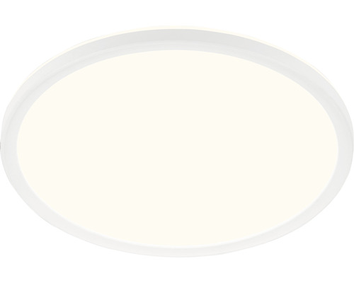 Runde LED Deckenleuchte mit weißem Rahmen