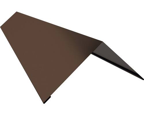PRECIT Dachfirst gerade T18 Schokoladenbraun RAL 8017 2000 x 145 x 145 x 0,5 mm
