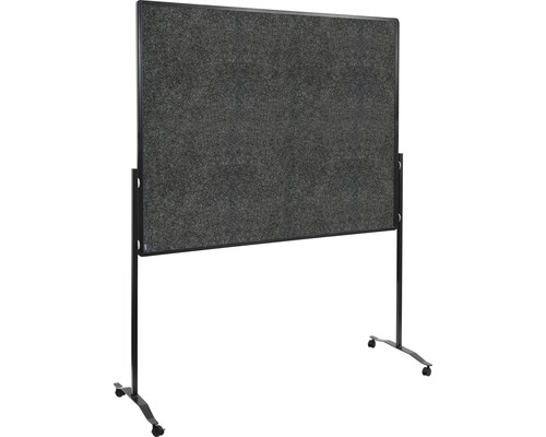 Mobile Stellwand mit Rollen für flexible Raumlösungen