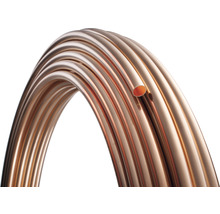 Kupferrohr weich Ø 10 mm Wandstärke 1mm (50 m Ring)
