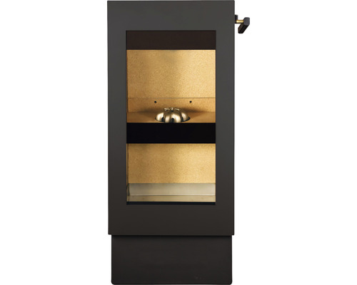 Poêle à bois avec foyer