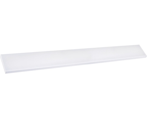 Plafonnier + éclairage mural LED 25W 2300 lm 4000 K blanc neutre L 600 mm Planus 60 blanc