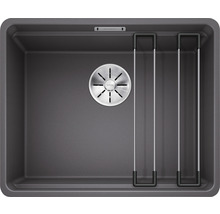Évier Blanco ETAGON 501 527 x 427 mm gris rocher 526344 sans égouttoir