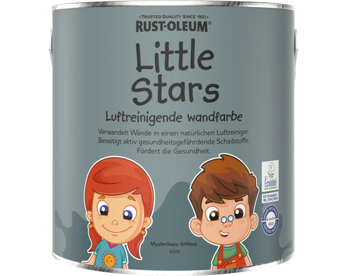Wandfarbe Little Stars Mysteriöses Schloss dunkelgrün 2,5 L