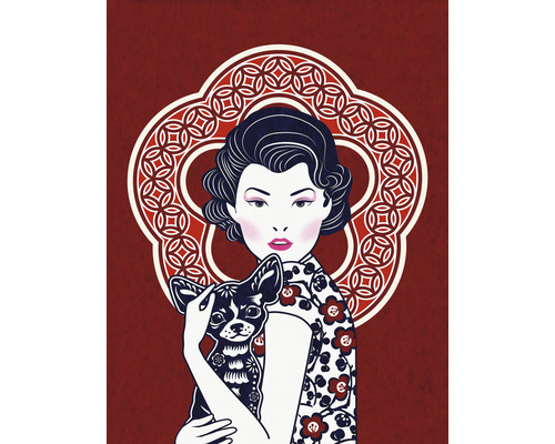 Papier peint panoramique intissé impression digitale DD118780 Asian Fusion Miss Saigon 1 2 pces 200 x 260 cm Papier peint panoramique intissé impression digitale DD118780 Asian Fusion Miss Saigon 1 2 pces 200 x 260 cm