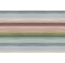 Papier peint textile à rayures horizontales