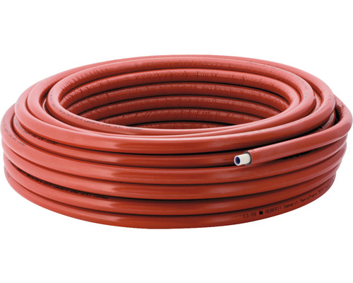 Tube système GEBERIT ML Therm rond rouleau pré-isolé DN 12 16 mm isolation 6 mm 50 m 619.150.00.1