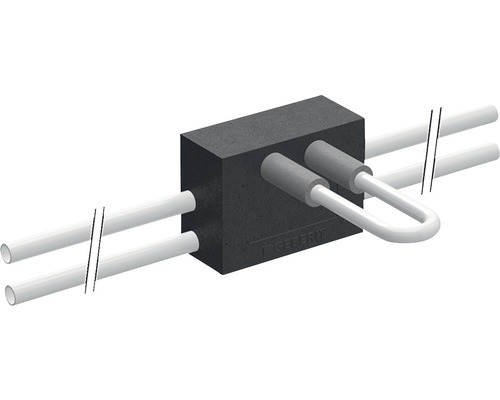 Boîte de raccordement FlowFit GEBERIT type T 20 x 16 x 20 mm 619371001