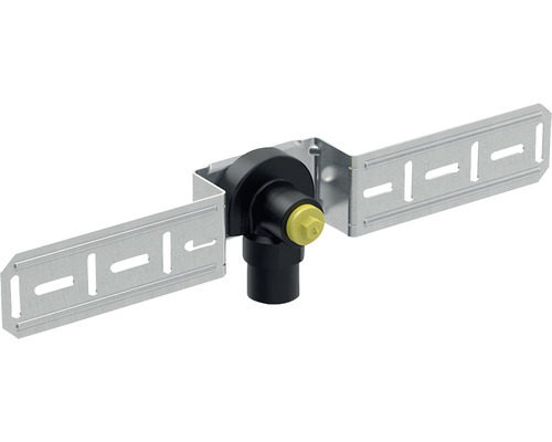 Coude de raccordement GEBERIT FlowFit 90° 16 x 1/2" prémonté facilement 619630001 Angle de fixation pour sanitaires