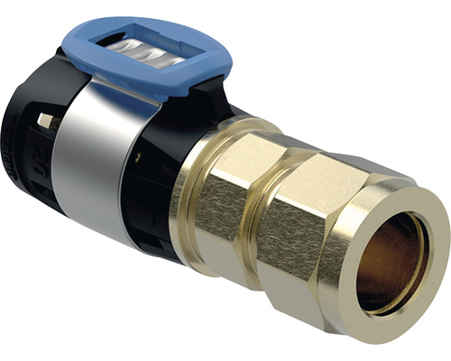 Jonction GEBERIT FlowFit 16 x 12 mm avec raccord à bague de serrage 620680001 Raccord à sertir en laiton