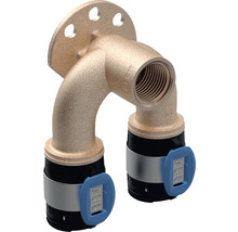 Coude de raccordement double 90° GEBERIT FlowFit 20 x 1/2" x 20 620851001