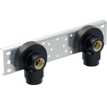 GEBERIT FlowFit Anschlusswinkel 90° für MeplaFix 1/2" x 1/2" Abstand Mitte 15,3 cm L 40 mm 632865002