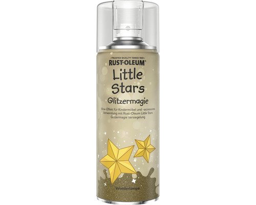 Little Stars Glitzermagie Sprühlack Wunderlampe gold 400 ml