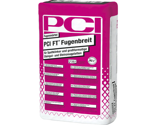 Mortier à joints PCI FT Fugenbreit pour clinker de parement et plaques de grès cérame de grand format en sac
