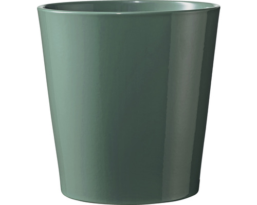 Cache-pot Soendgen Dallas Breeze céramique Ø 16 cm h 15 cm vert d'eau