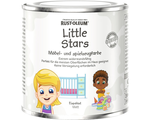 Little Stars Möbelfarbe und Spielzeugfarbe Eispalast weiß 250 ml