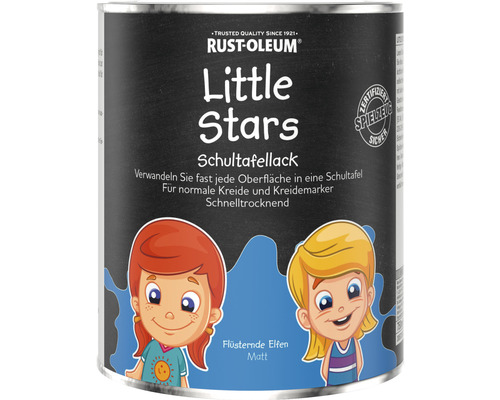 Little Stars Schultafellack Flüsternde Elfen blau 750 ml
