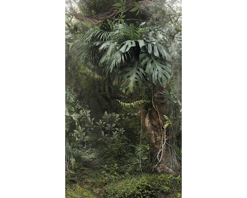 Papier peint panoramique intissé 47208 Smart Art Easy jungle vert 3 pces 159 x 270 cm