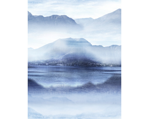 Papier peint panoramique intissé 47222 Smart Art Easy mer bleu blanc 4 pces 212 x 270 cm