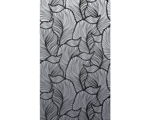 Papier peint panoramique intissé 47243 Smart Art Easy floral noir gris 3 pces 159 x 270 cm