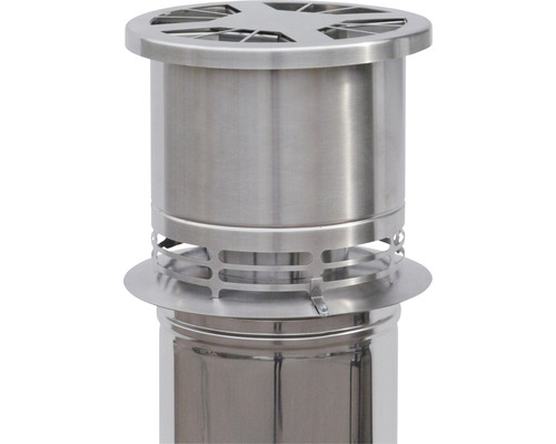 Aspirateur de fumées Aduro Draft Optimizer acier inoxydable pour Ø146-200 mm