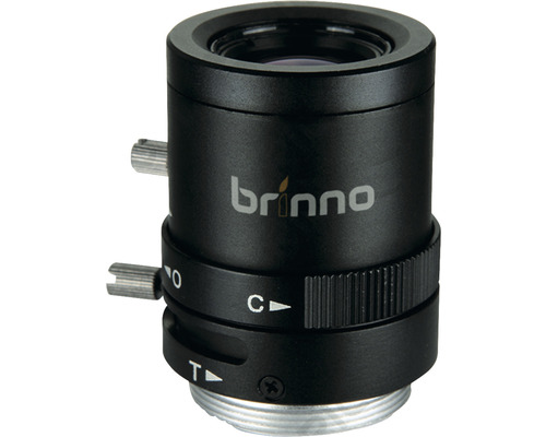 Brinno Logo, Wechselobjektiv mit variabler Brennweite