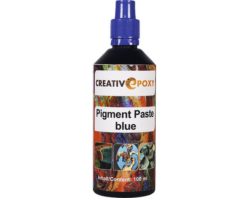 Pâte pigmentée CreativEpoxy pour résine moulée bleu 100 g-0