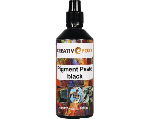 CreativEpoxy Pigment Paste für Gießharz schwarz 100 g Creative Epoxy Pigmentpaste Schwarz, 100 ml