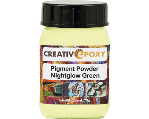 Poudre pigmentée CreativEpoxy pour résine moulée Nightglow 75 g