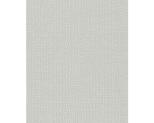 Papier peint intissé 32806 Vintage Deluxe tressage gris argent Papier peint textile à structure fine