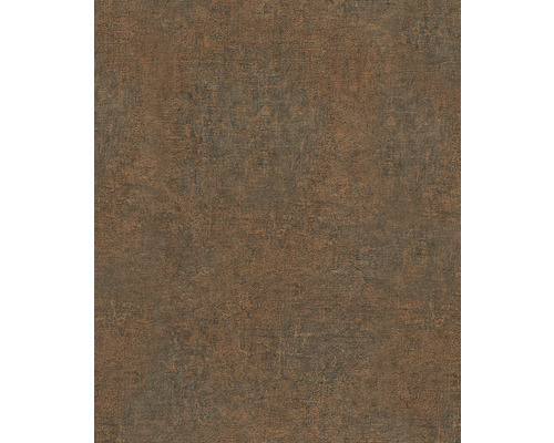 Papier peint intissé 32829 Vintage Deluxe uni cuivre Panneau décoratif avec surface structurée