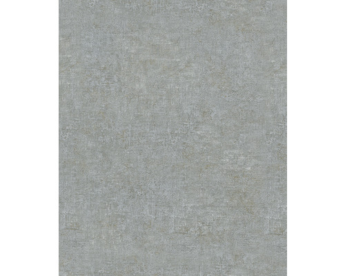 Papier peint intissé 32832 Vintage Deluxe uni gris Papier peint avec structure d''enduit