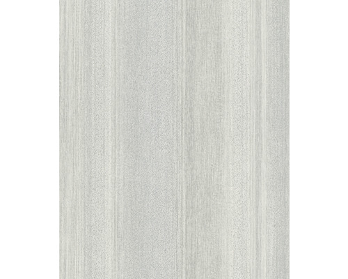 Papier peint intissé 32835 Vintage Deluxe rayures argent Panneau décoratif avec structure en bois