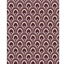 Motif continu avec des motifs en demi-cercle et en losange