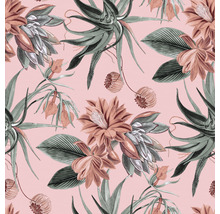 Papier peint intissé 114165 fleurs rose vif