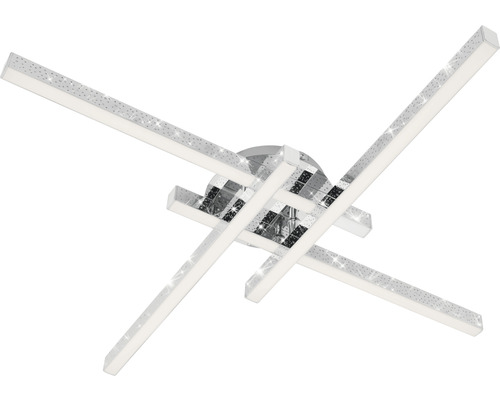 Deckenleuchte mit LED-Streifen in Kreuzform