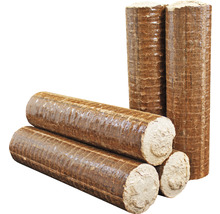 Briquettes de bois hêtre 10 kg rond sous film