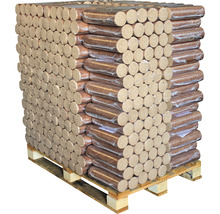 Briquettes de bois hêtre 10 kg rond sous film