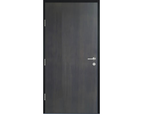 Innentür aus Holz mit Türgriff und Schloss