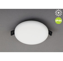 Éclairage à encastrer LED IP44 6 W 700 lm 4000 K blanc neutre rond blanc Ø 100/68 mm 230 V-thumb-0