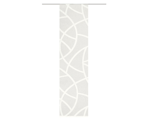 Panneau japonais Cassé gris blanc 60x245 cm